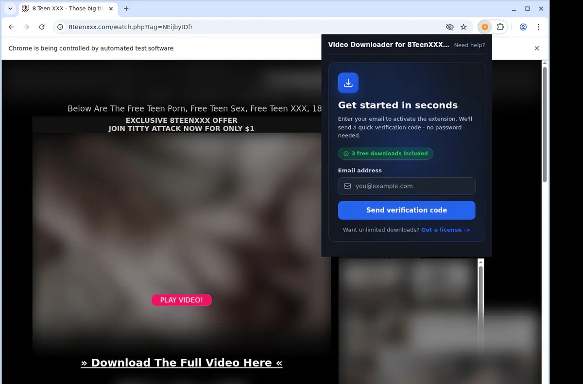 8teenxxx18 Video Downloader screenshot 4